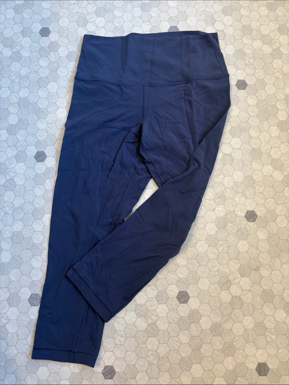 Lululemon High-Waist Navy Leggings